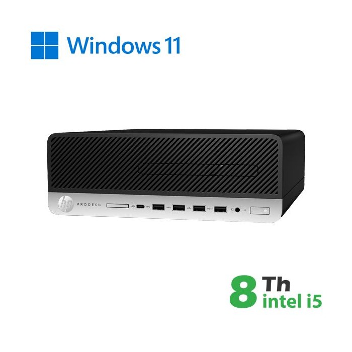 PC HP 600 G4 - 800 G5 SFF INTEL CORE I5-8 GEN. 16GB 480GB SSD WINDOWS 11 PRO - RICONDIZIONATO - GAR. 12 MESI