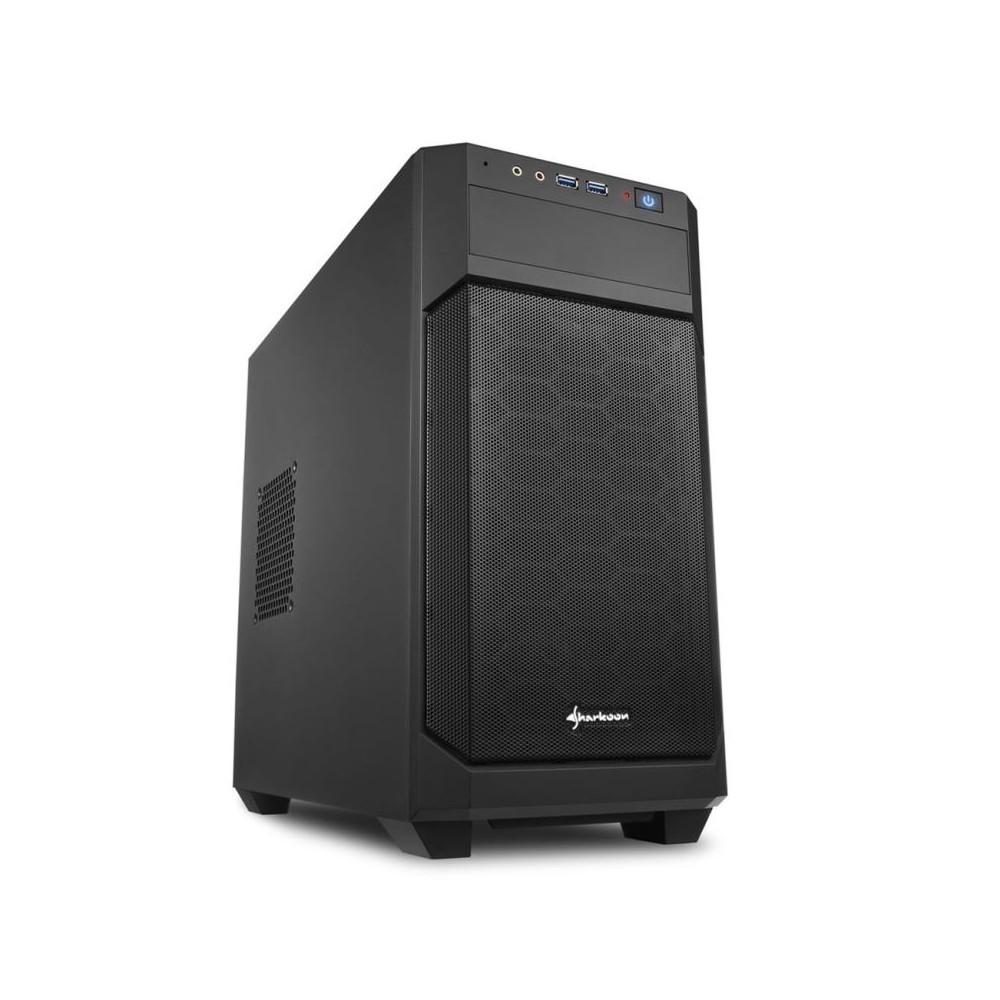 CASE V1000 MICRO ATX NO ALIMENTATORE - NERO