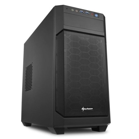 CASE V1000 MICRO ATX NO ALIMENTATORE - NERO