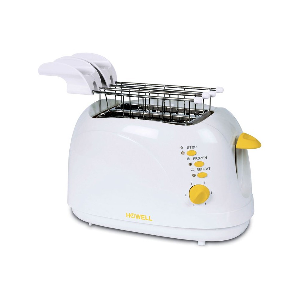 TOSTAPANE TOSTIERA - 2 FETTA/E BIANCO 750W (HF481)