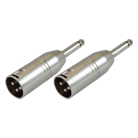 ADATTATORE XLR M - JACK 6.3MM MONO (RDM CN5)