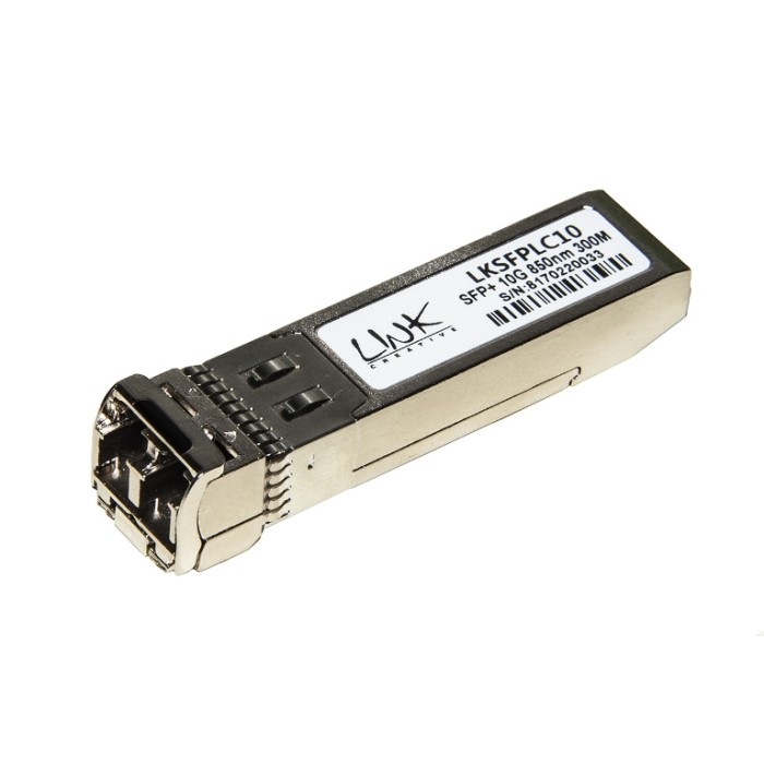 MODULO MINIGBIC (SFP+) MULTIMODE LC DUPLEX 10GBPS 850NM 300 MT CON DDM (LKSFPLC10)