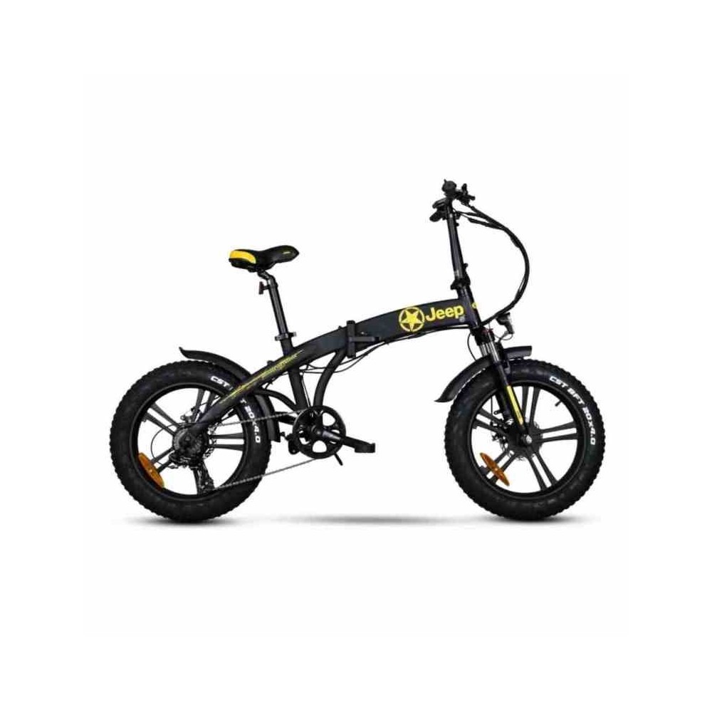 BICI ELETTRICA CON PEDALATA ASSISTITA E-BIKES FAT FR 7020 - 250W - 20" - NERO