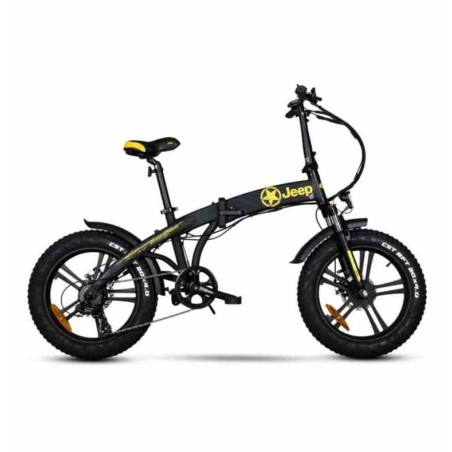 BICI ELETTRICA CON PEDALATA ASSISTITA E-BIKES FAT FR 7020 - 250W - 20" - NERO