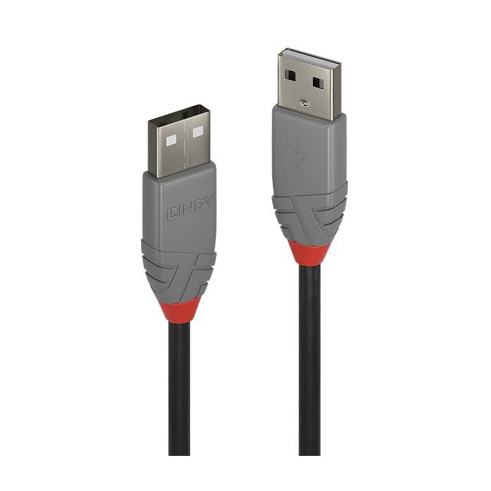 CAVO USB 2.0 TIPO A MASCHIO / A MASCHIO - ANTHRA LINE - 2 MT (36693)