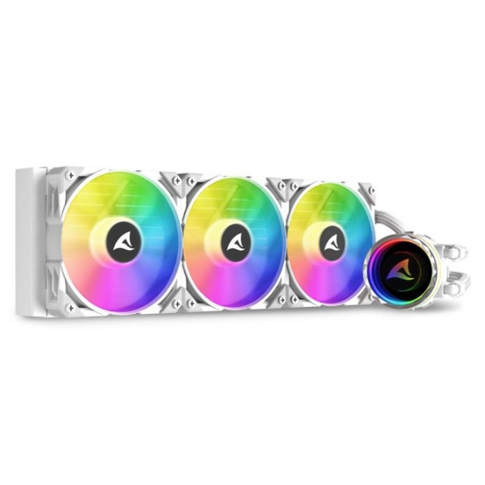 VENTOLA DISSIPATORE A LIQUIDO S90 RGB WHITE