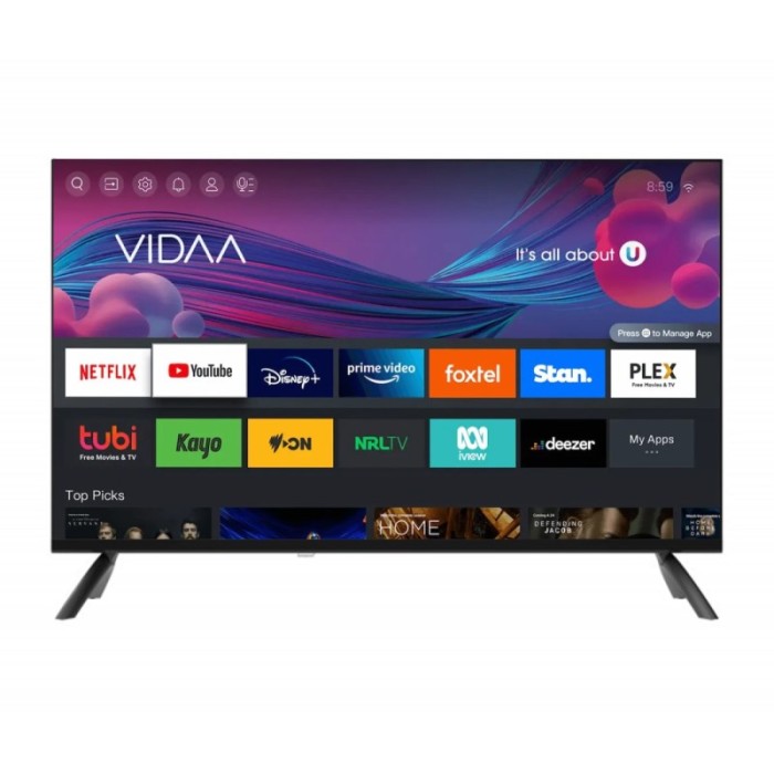 TV LED 32" AKTV3234S HD SMART TV VIDAA WIFI DVB-T2