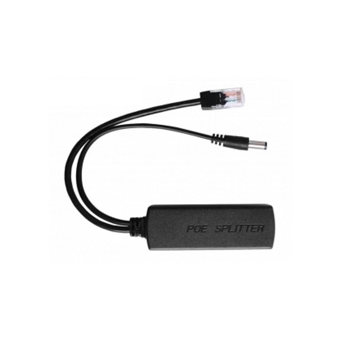 ADATTATORE POE SPLITTER IN 44-57V OUT 12V 10/100MBPS (TC-1210J-POE)