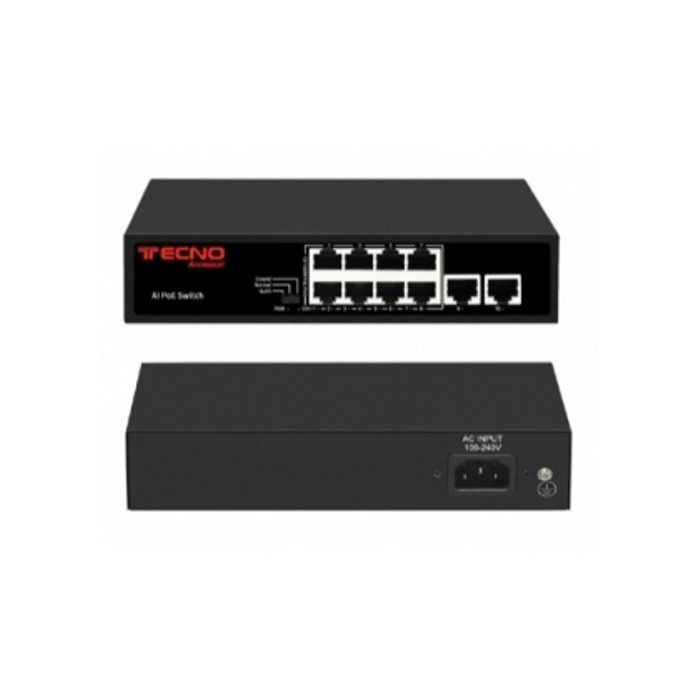 SWITCH RETE 8 PORTE 10/100 TC-P8EH2EH POE (24.711)