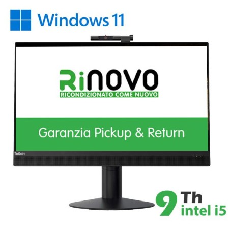 PC M920Z ALL IN ONE INTEL CORE I5-9 GEN 16GB 512GB SSD 21.5" WINDOWS 11 PRO - RICONDIZIONATO - GAR. 12 MESI (RN89534111)