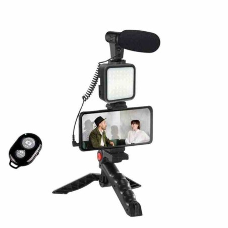 KIT STUDIO FOTOGRAFICO DI REGISTRAZIONE VIDEO Q-ZJ09 PER SMARTPHONE - STREAMING ONLINE