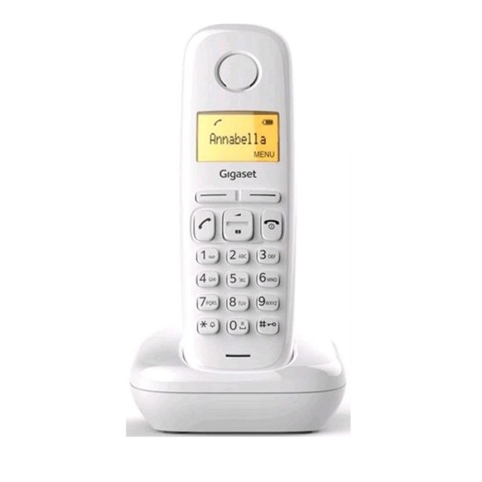 TELEFONO CORDLESS GIGASET A170 (S30852H2802K102) BIANCO