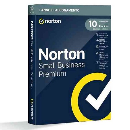 SOFTWARE ANTIVIRUS SMALL BUSINESS PREMIUM BOX - 10 DISPOSITIVI 500GB (FC-21454839)