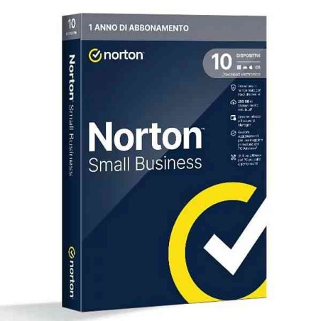 SOFTWARE ANTIVIRUS SMALL BUSINESS PREMIUM BOX - 10 DISPOSITIVI 250GB (FC-21454860)