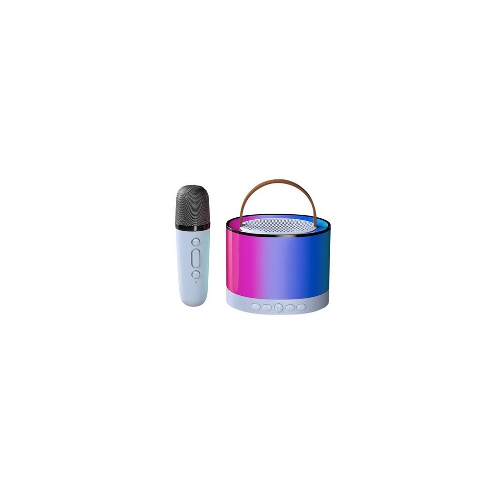 ALTOPARLANTE PORTATILE SPEAKER K52 BLUETOOTH RGB SMART CON MICROFONO - BIANCO