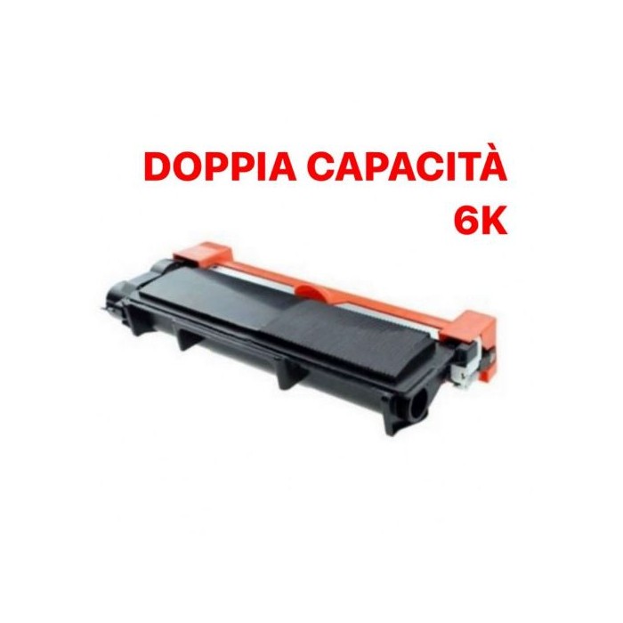 TONER COMPATIBILE BROTHER TN2420XL DOPPIA CAPACITA' 6K - CON CHIP