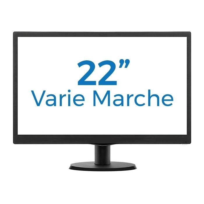 MONITOR 22" VARI MODELLI LED NO BOX - RICONDIZIONATO GR. A-/B GAR. 3 MESI