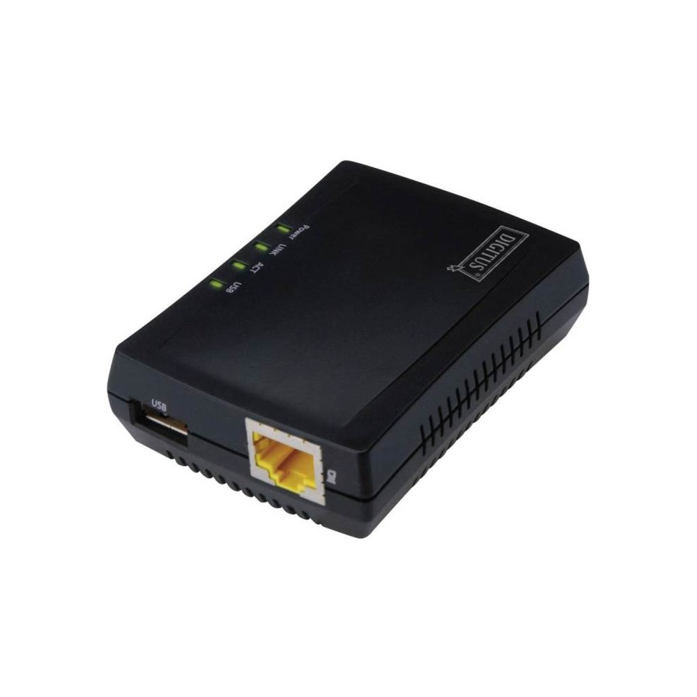 NETWORK PRINT SERVER MULTIFUNZIONE USB 2.0 - RETE RJ45 (DN-13020)