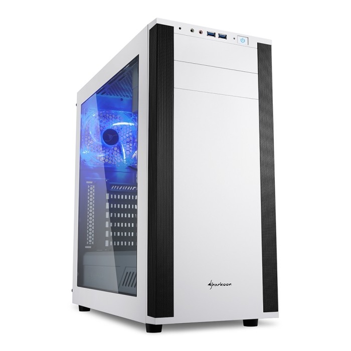 CASE GAMING M25-W ATX WHITE BIANCO NO ALIMENTATORE