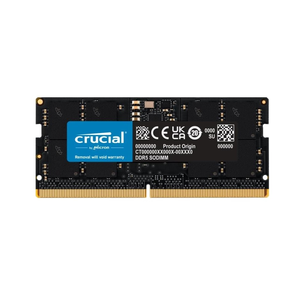 MEMORIA SO-DDR5 16 GB PC4800 (1X16) (CT16G48C40S5)