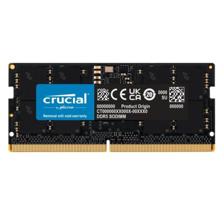 MEMORIA SO-DDR5 16 GB PC4800 (1X16) (CT16G48C40S5)