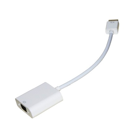 ADATTATORE HDMI MASCHIO - VGA FEMMINA CON AUDIO - JACK 3.5MM - BIANCO (LKADAT10B)