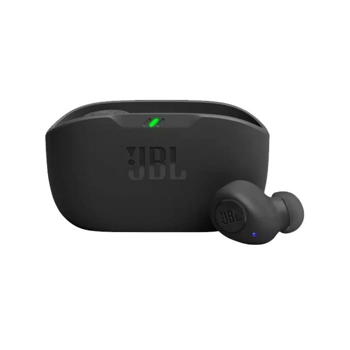 AURICOLARI BLUETOOTH WAVE BUDS + CUSTODIA RICARICA - COLORE NERO