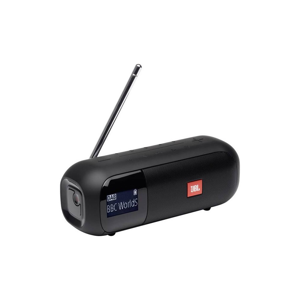 CASSA SPEAKER TUNER 2 BLACK ALTOPARLANTE PORTATILE BLUETOOTH CON RADIO DIGITALE (JBLTUNER2BLK)