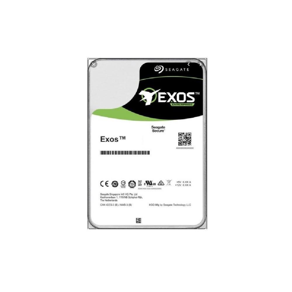 (RICONDIZIONATO) HARD DISK 18 TB EXOS X18 SATA 3 3.5" NAS (ST18000NM000J)