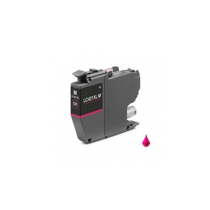 CARTUCCIA COMPATIBILE BROTHER LC421XL MAGENTA