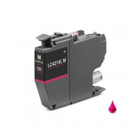 CARTUCCIA COMPATIBILE BROTHER LC421XL MAGENTA