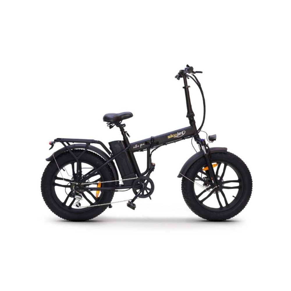 BICI ELETTRICA CON PEDALATA ASSISTITA FAT BIKE SKYJET 20" NITRO PRO - 250W - NERO