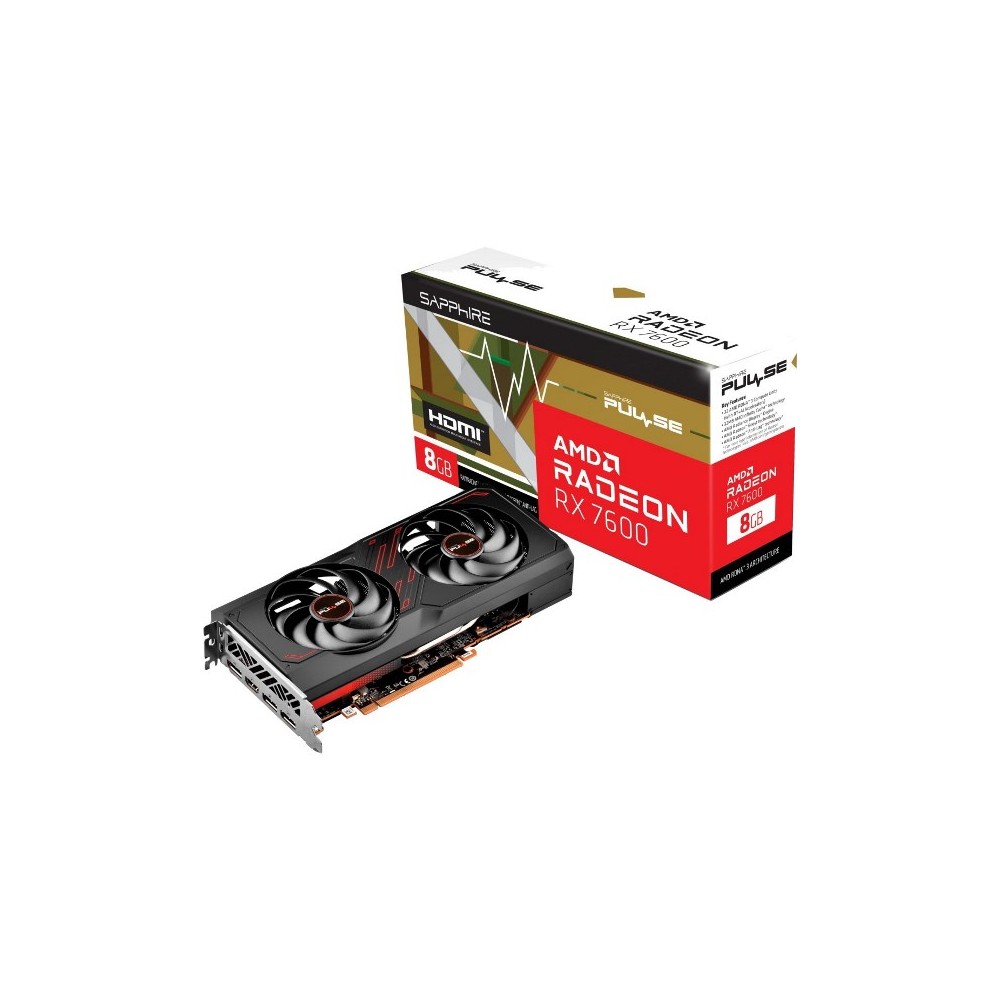 SCHEDA VIDEO RADEON RX7600 PULSE 8GB (11324-01-20G)