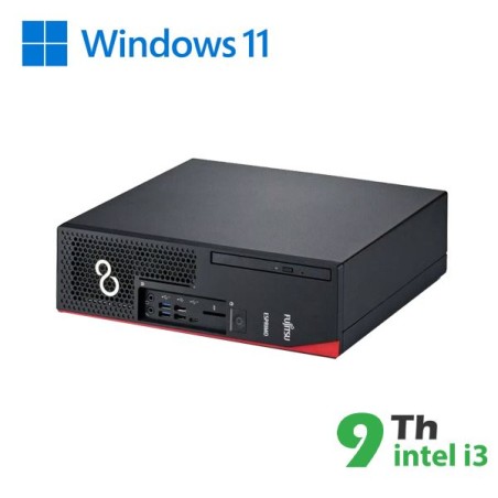 PC FUJITSU D738 SFF INTEL CORE I3-9X00 16GB 480GB SSD WINDOWS 11 PRO - RICONDIZIONATO - GAR. 12 MESI