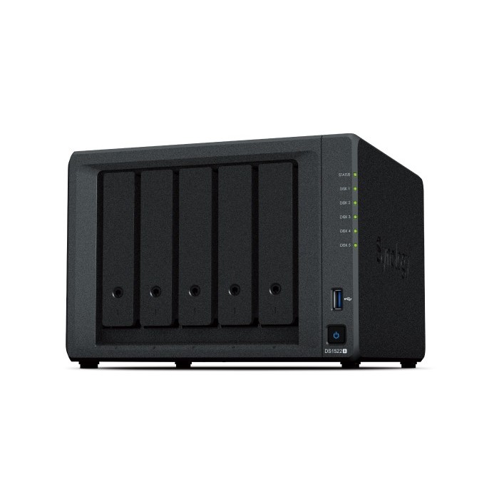 NAS DISKSTATION DS1522+ NERO 5 VANI