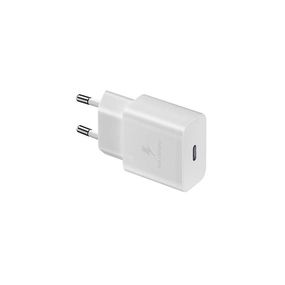 CARICABATTERIE USB-C 15W FAST CHARGE (EP-T1510XWEGEU) BIANCO CON CAVO