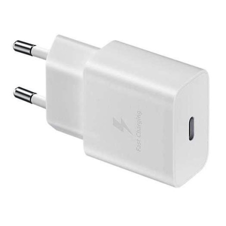 CARICABATTERIE USB-C 15W FAST CHARGE (EP-T1510XWEGEU) BIANCO CON CAVO