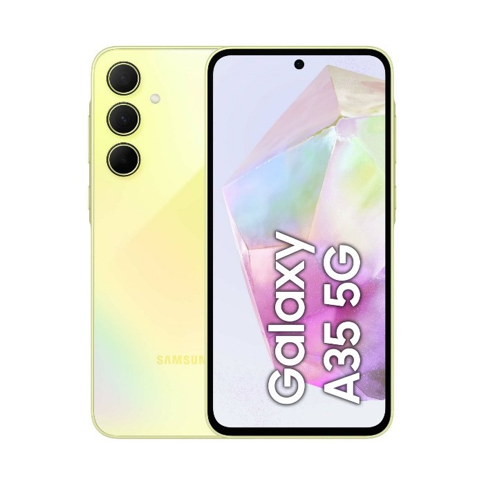 SMARTPHONE GALAXY A35 256GB 5G AWESOME LEMON GIALLO (SM-A356BZYGEUE)