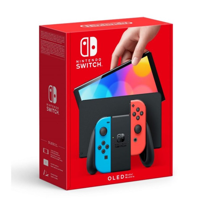 CONSOLE SWITCH OLED 7" 64GB ROSSO/BLU (SWICONIN0044)