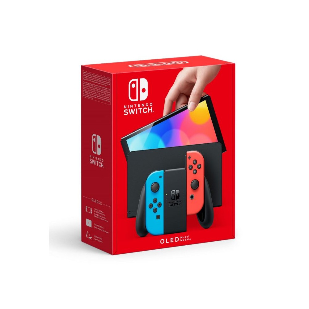 CONSOLE SWITCH OLED 7" 64GB ROSSO/BLU (SWICONIN0044)