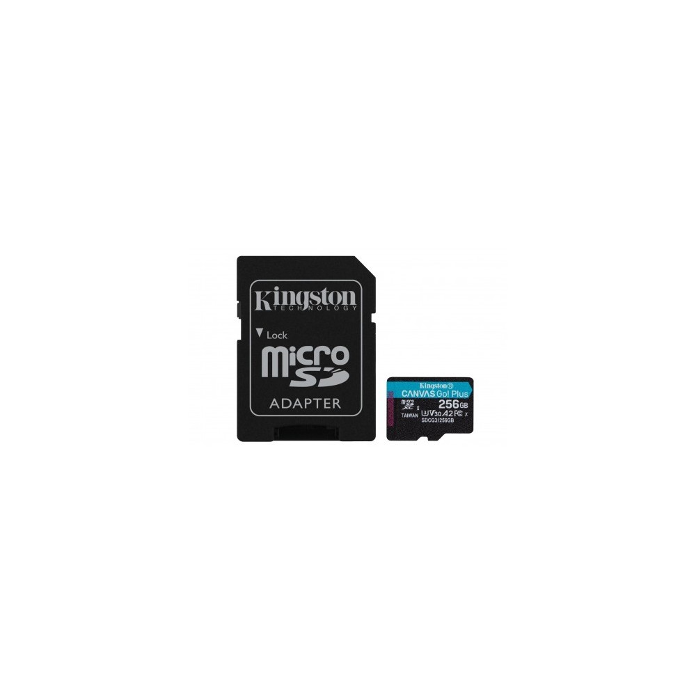 TRANS FLASH 256 GB CANVAS GO PLUS (SDCG3/256GB) CLASS 10 (CON ADATTATORE)