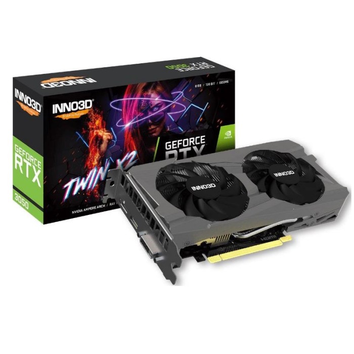 SCHEDA VIDEO RTX 3050 TWIN X2 8 GB (N30502-08D6-1711VA41)