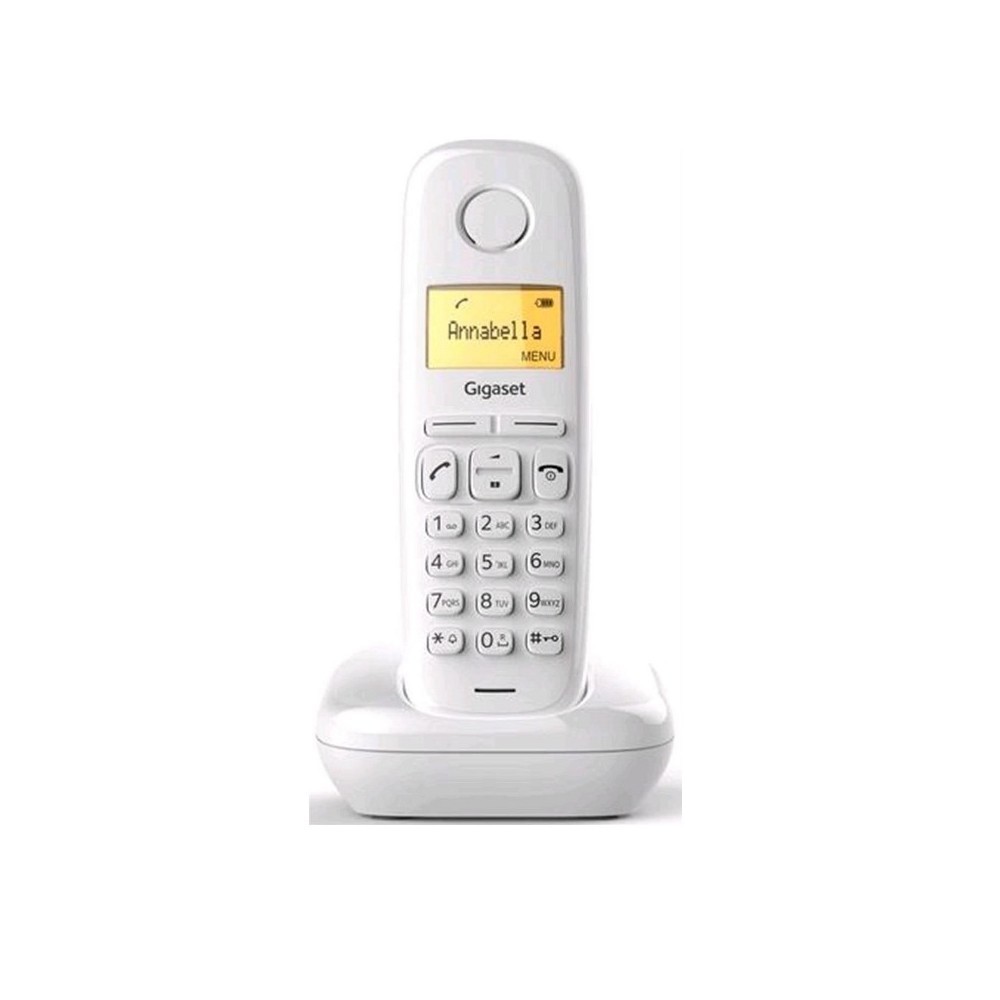 TELEFONO CORDLESS GIGASET A170 (S30852H2802K102) BIANCO