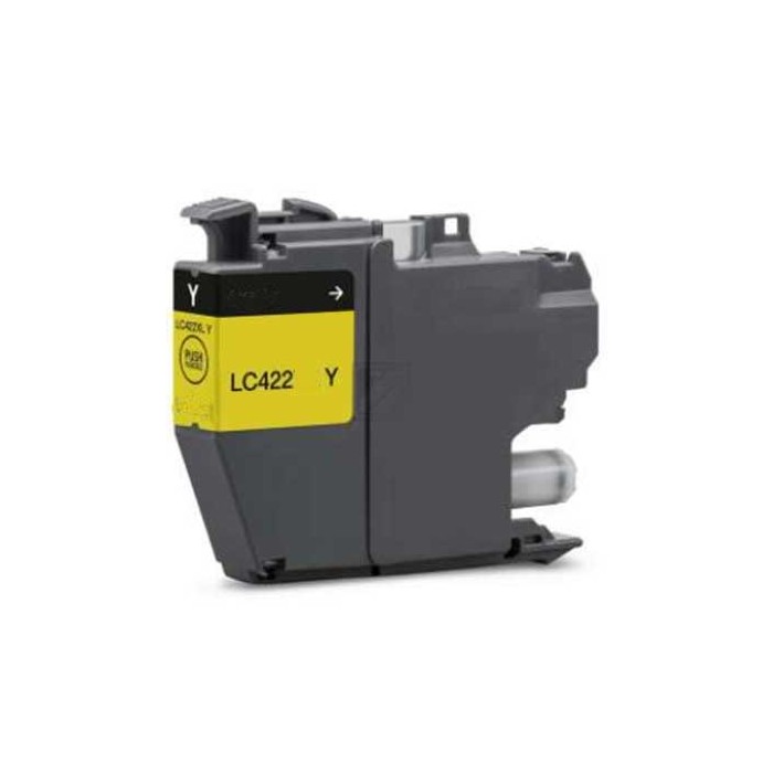 CARTUCCIA COMPATIBILE BROTHER LC422 GIALLO