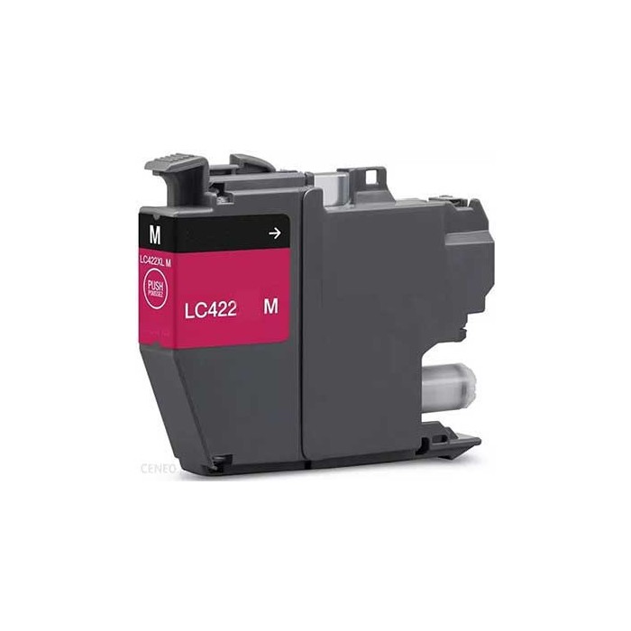 CARTUCCIA COMPATIBILE BROTHER LC422 MAGENTA