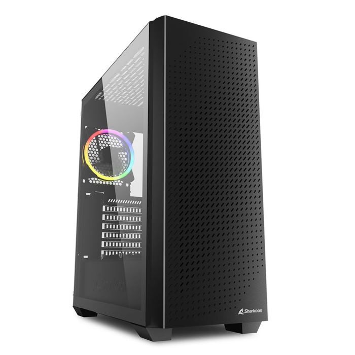 CASE GAMING VS9 RGB BLACK ATX NO ALIMENTATORE