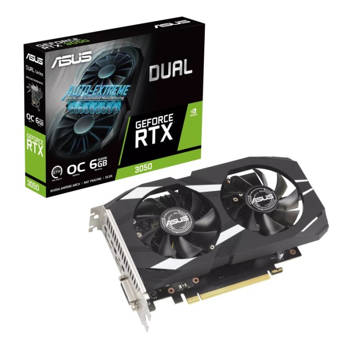 SCHEDA VIDEO RTX 3050 6 GB DUAL OC (90YV0K60-M0NA00)