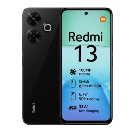 SMARTPHONE REDMI 13 256GB DUAL SIM MIDNIGHT BLACK NERO