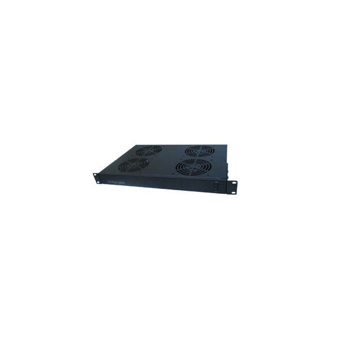 CASSETTO VENTILANTE 19" - 4 VENTOLE 1U NERO (VC900401U04V)