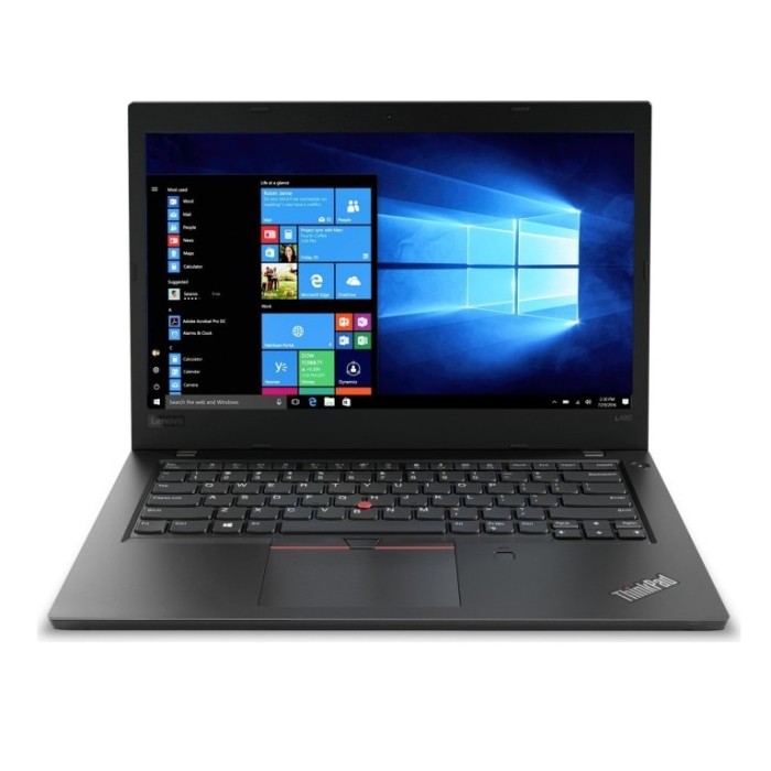 NOTEBOOK THINKPAD L480 14" INTEL CORE I5-8250U 8GB 256GB SSD WINDOWS COA - RICONDIZIONATO - GAR. 6 MESI - GRADO A/A-